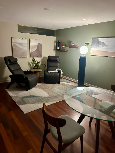 The room, where sessions happen